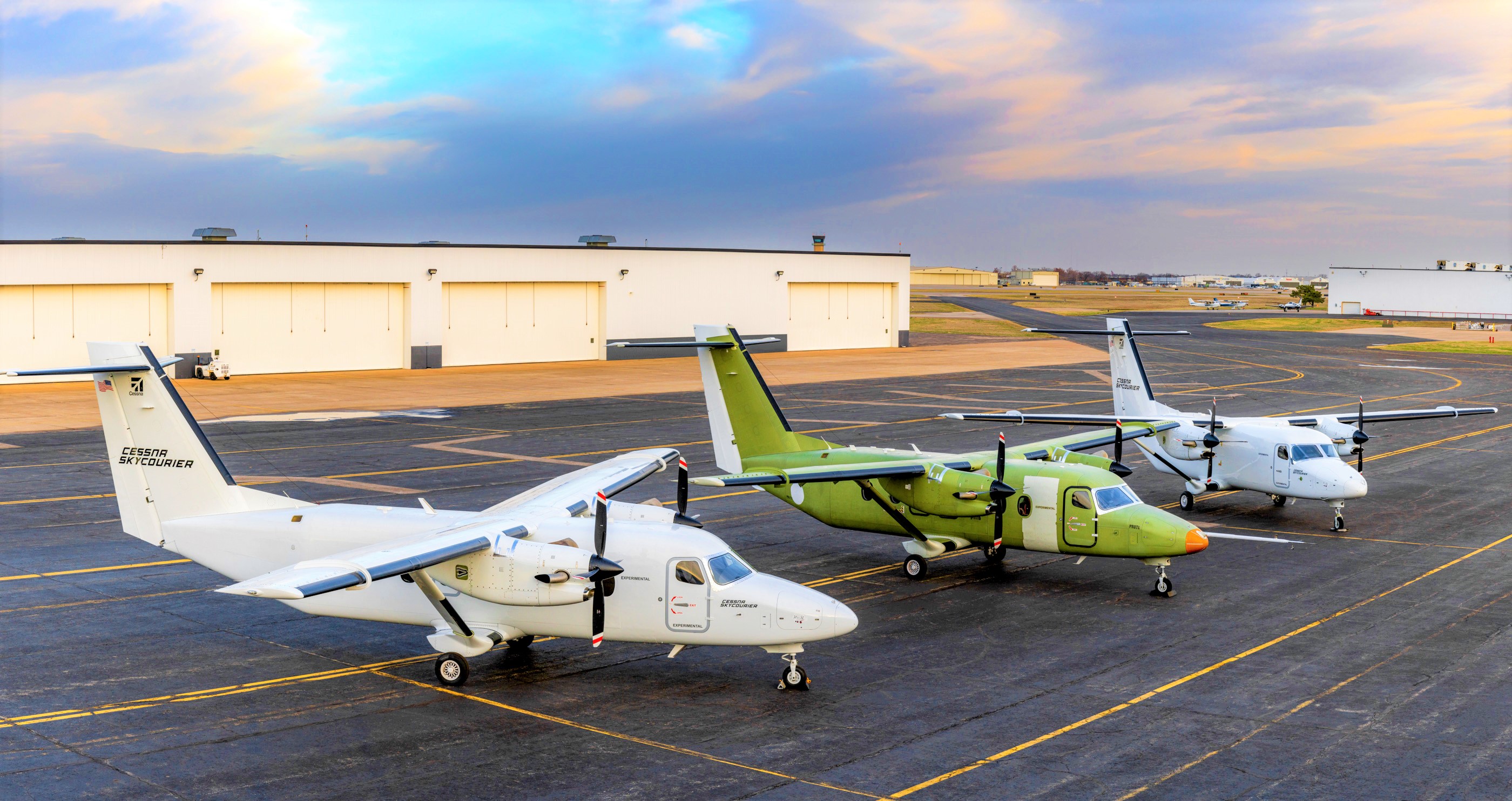 Cessna SkyCourier  is getting ready for the certification flight test phase with the fleet of three flight test aircrafts.